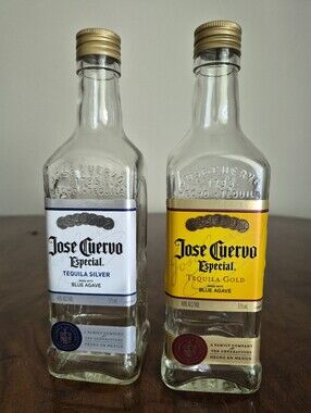 Jose Cuervo Salt & Pepper Shaker Set 9" | New - Never Used | Collectible Barware